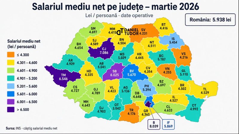 Analiză Economică: Unde se situează Bacăul pe harta salarială a Regiunii Nord-Est?