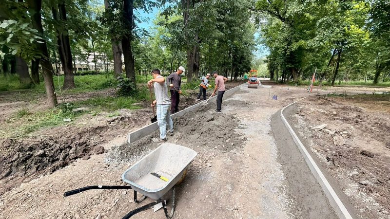 Radiografia unui șantier dificil: Greutățile ascunse din Parcul Cancicov, planul pentru asfaltare și termenul final de execuție