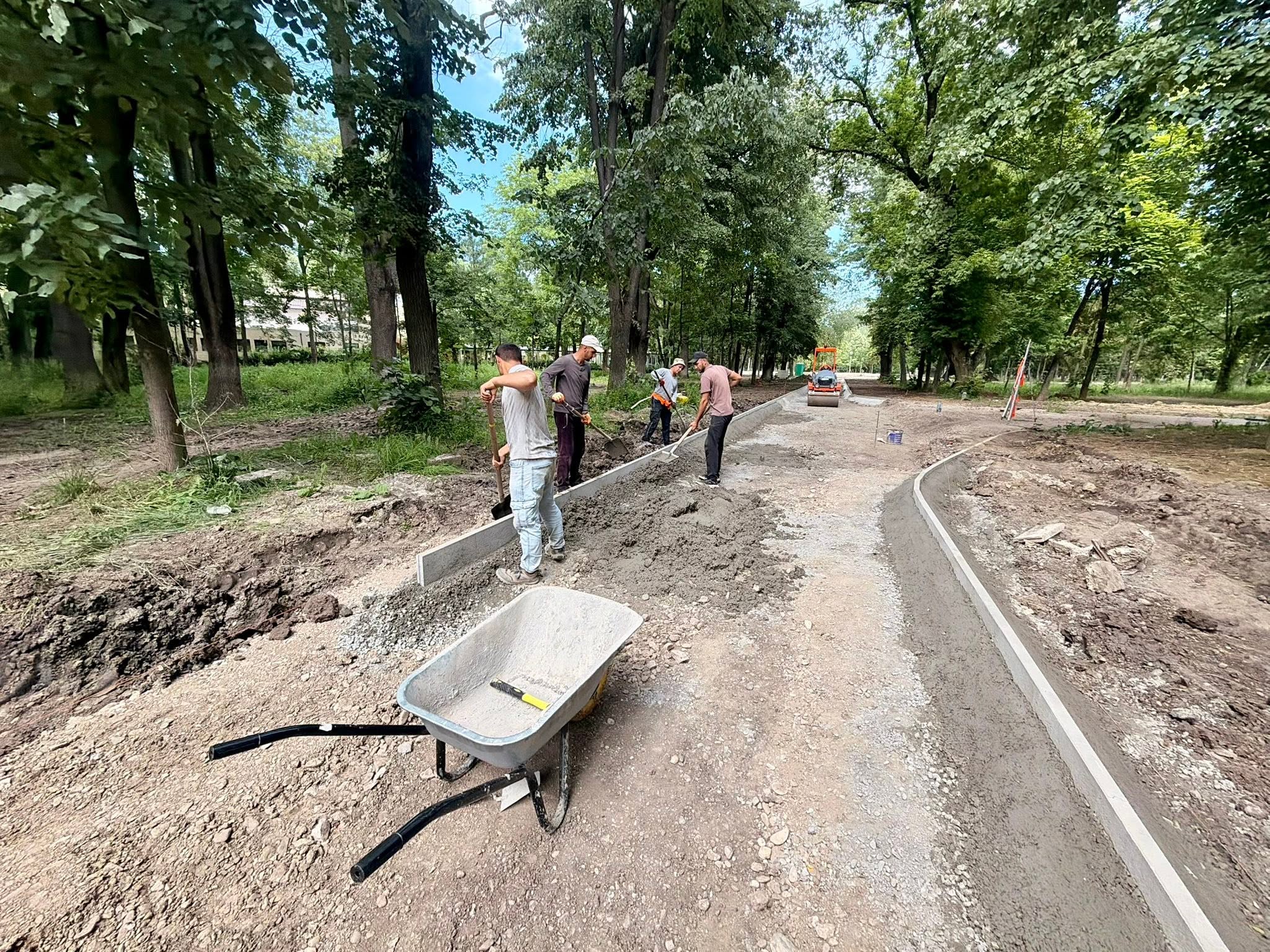Radiografia unui șantier dificil: Greutățile ascunse din Parcul Cancicov, planul pentru asfaltare și termenul final de execuție