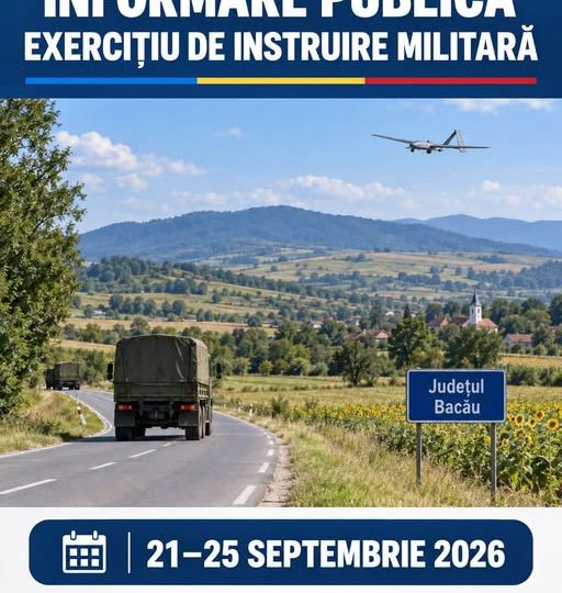 Drone și tehnică militară, în comuna Nicolae Bălcescu: exerciții militare timp în perioada 21–25 septembrie