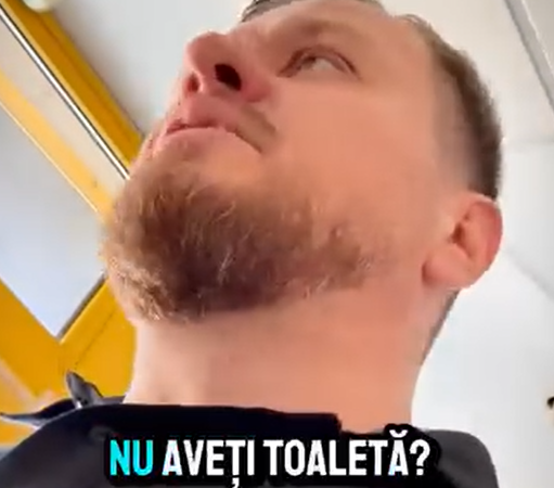 VIDEO: Deputatul Robert Alecu reclamă lipsa unei toalete pentru cetățeni la Casa de Pensii Bacău