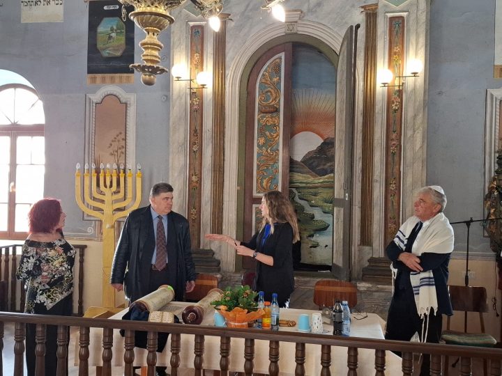 O zi, două ambasade și un proiect pentru elevii din Bacău. Gabriel Stan, întâlniri cu diplomații Israelului și Statelor Unite