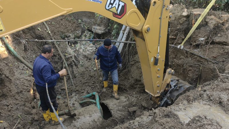 Fisura majora pe conducta de aductiune. Când se reia alimentarea cu apă în Bacău